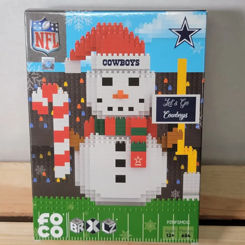 NFL FOCO Dallas Cowboys Snowman Brxlz 5